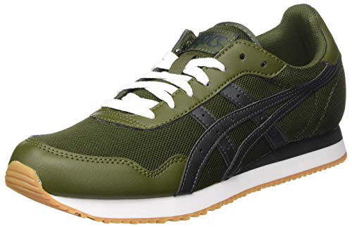 ASICS Tiger Runner, Zapatillas Hombre, Smog Green/Graphite Grey, 40.5 EU