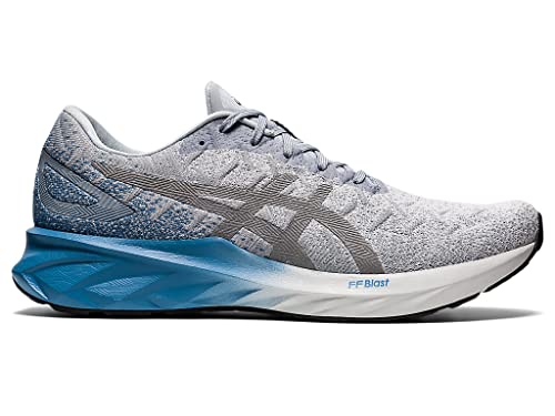 ASICS Zapatillas de running DYNABLAST para hombre, gris (Piamonte Gris/Gris Hilo), 46