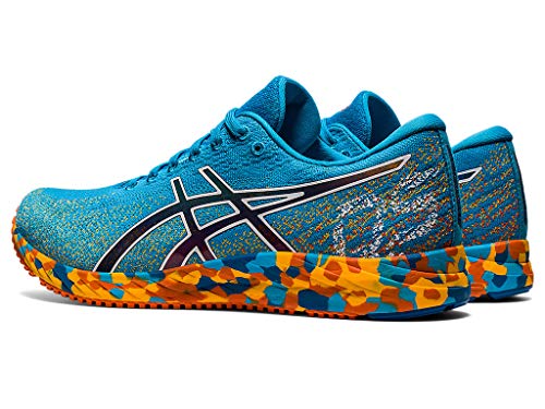 ASICS Zapatillas de running Gel-DS Trainer 26 para hombre, Digital Aqua/Naranja Caléndula, 42.5 EU