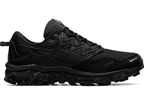 ASICS Zapatillas de running Gel-Fujitrabuco 8 G-TX para hombre, negro (Negro/Negro), 40.5 EU