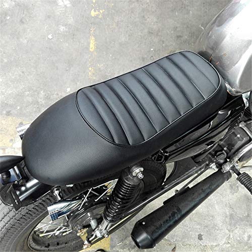 Asiento retro para moto Cafe Racer, sillín plano, bancos para CB125S CB200 CB350 CL350 CB400