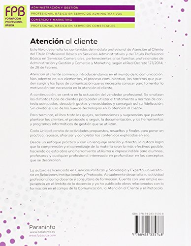 Atención al cliente (Administracion Y Gestion)