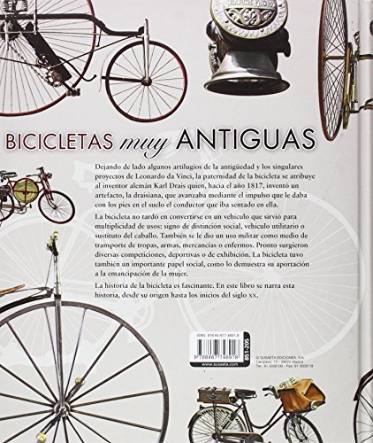 Atlas ilustrado bicicletas muy antiguas