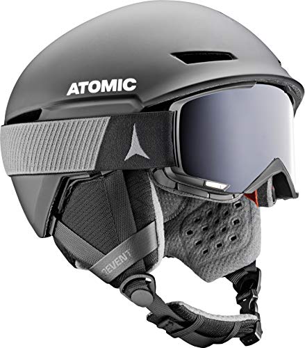 Atomic Revent Casco de esquí All Mountain, Unisex, S (51-55 cm), Negro, AN5005736S