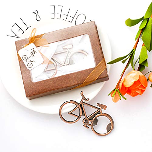 ATP MODERN Abrebotellas De Bicicleta | Decoración | Regalo De Cumpleanos para Ciclistas, Hipsters Y Amadores De Bicicletas | Caja De Regalo Adorable para Abrebotellas De Bicicleta (Bicicleta)