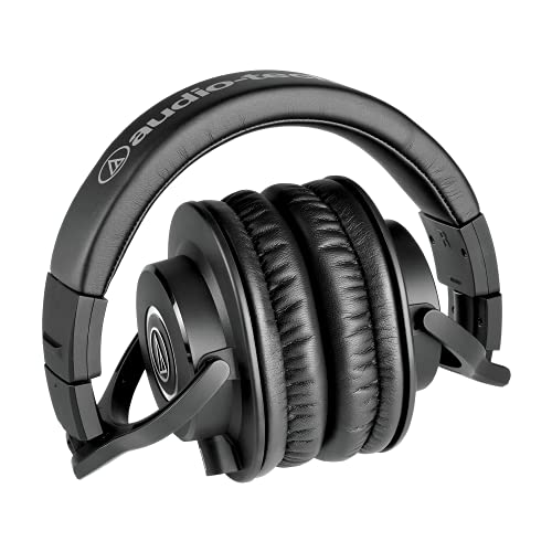 Audio-Technica M40x Auriculares de estudio profesionales para grabación de estudio, creadores, DJ, podasts y escucha diaria.
