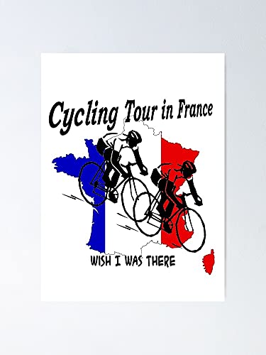 AZSTEEL Ciclismo Tour En Francia Ciclismo Francés Tours Regalos Cartel Mejor Regalo Para El Día De La Madre