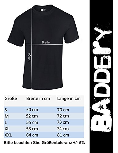 Baddery Camiseta: MX Dirt Life - Regalo Motero-s - T-Shirt Biker Hombre-s y Mujer-es - Motocicleta - Bike - Moto-Cross - Moto - Moto-X- Motociclismo - Downhill - Casco - Freestyle - Diabolo (XL)