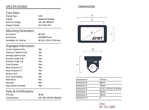 Bafang Kit de conversión para bicicleta eléctrica de 27,5 pulgadas, 650B, 250 W, 36 V, rueda trasera con radios, para cassette 8/9/10 RWD Kit IP65 C961 G020, motor de buje BF-RWDC-25036-C961-275