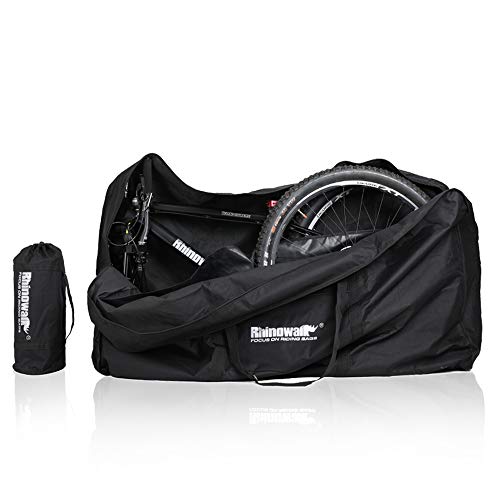 BAIGIO Bolsa Transporte Almacenamiento para Bicicleta 26"-27.5" Bolsa Plegable Portabicicletas Fundas para Bicicletas Impermeable, Bolsa de Equipaje de Bicicleta de Montaña para Viaje