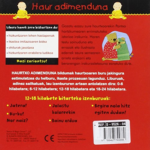 Bainuaren ordua (Haur adimenduna 12-18 hilabete)