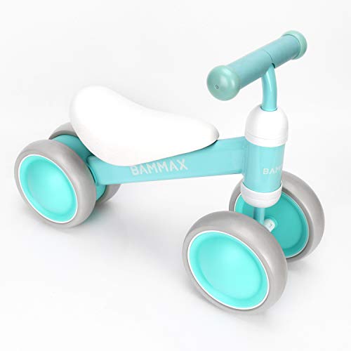 Bammax Bicicleta sin Pedales, Bici sin Pedales Niño, Juguetes Bebes 1 Año, Triciclos Bebes, Correpasillos Bebes 1 Año, Verde