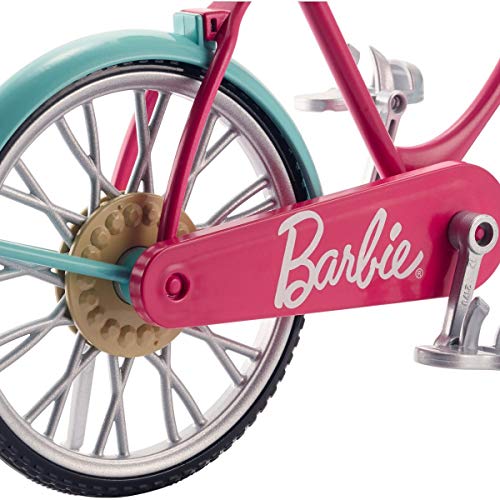 Barbie Bicicleta, accesorios muñeca barbie (Mattel DVX55)