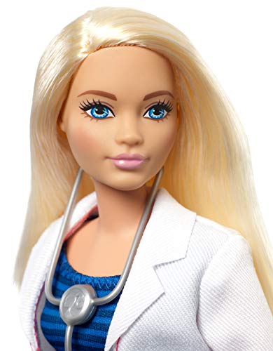 Barbie Quiero Ser Doctora, muñeca con accesorios (Mattel FXP00) , color/modelo surtido