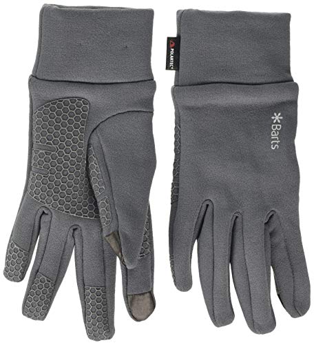 BARTS Powerstretch Touch Gloves Guantes, Gris (Anthracite 0019), Large (Talla del Fabricante: M/L) Unisex Adulto