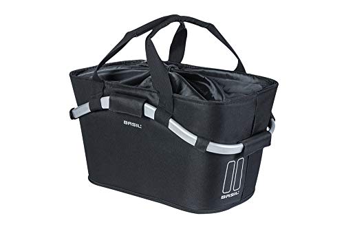 Basil - Cesta de Transporte (22 L), Color Negro