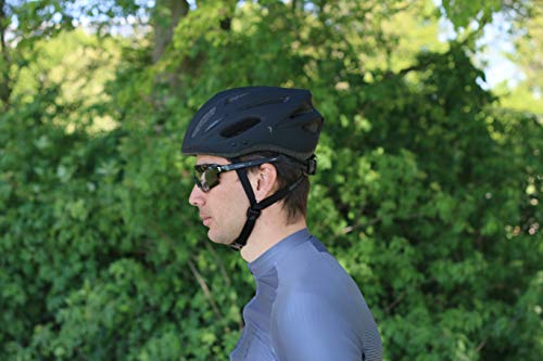 BBB Cycling Condor-Casco de Bicicleta para Hombre y Mujer, Visera Desmontable y Red de protección contra Insectos, MTB y Bicicleta de Carreras, BHE-35, Color Negro Mate, Talla M (54-58 cm), Unisex