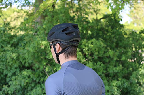 BBB Cycling Condor-Casco de Bicicleta para Hombre y Mujer, Visera Desmontable y Red de protección contra Insectos, MTB y Bicicleta de Carreras, BHE-35, Color Negro Mate, Talla M (54-58 cm), Unisex