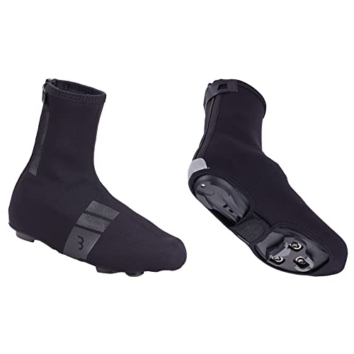 BBB Heavyduty - Botín térmico de ciclismo para hombre, color negro, talla 37/38