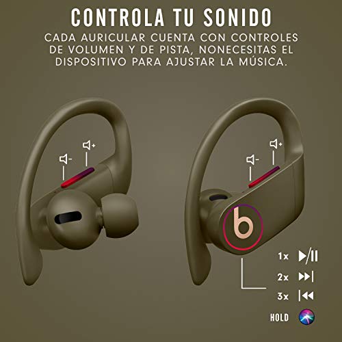 Beats by Dr. Dre Powerbeats Pro, Auriculares Totalmente Inalámbricos, Bluetooth NFC, Talla Única, Almizcle