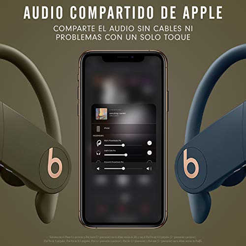 Beats by Dr. Dre Powerbeats Pro, Auriculares Totalmente Inalámbricos, Bluetooth NFC, Talla Única, Almizcle
