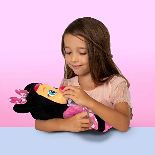 BEBÉS LLORONES Minnie | Muñeca interactiva que Llora de verdad con Chupete y Pijama de Minnie - Juguete muñeco para niñas y niños +18 Meses