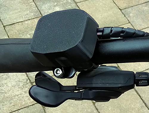 BeDiCo - Cubiertas protectoras para bicicletas eléctricas Yamaha LCD de la serie PW (por ejemplo, Haibike), protector de lluvia, incluye bolsa de almacenamiento para proteger la pantalla LCD
