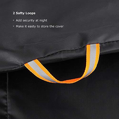 BEEWAY Funda Bicicleta Oxterior Impermeable 2 Bicis - 190T de Nylon Cubierta Protector al Aire Libre contra Lluvia Sol Polvo para Montaña Carretera Bicicletas