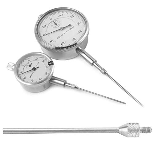 Belissy Universal de tungsteno del plano de acero reloj de medición del indicador de aguja punto de contacto alma de varilla M2.5