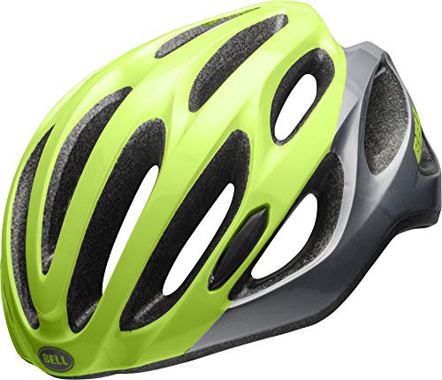 BELL Draft Universal Casco de Carretera, Unisex, Verde Brillante/Pizarra, 54-61 cm