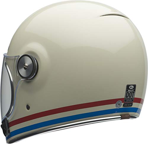BELL Helmet bullitt dlx stripes pearl white s