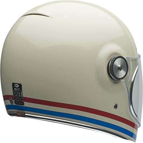 BELL Helmet bullitt dlx stripes pearl white s