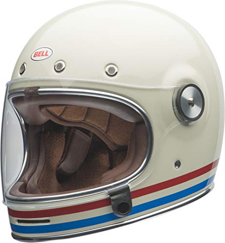 BELL Helmet bullitt dlx stripes pearl white s