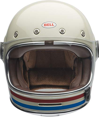 BELL Helmet bullitt dlx stripes pearl white s