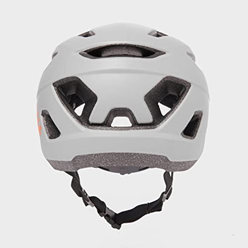 BELL Nomad Casco de Bicicleta de montaña, Unisex niños, Gris Mate y Naranja, Talla única