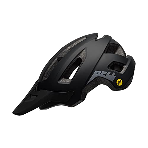 BELL Nomad MIPS Casco para Bicicleta de montaña, Hombre, Negro Mate y Gris, Talla única