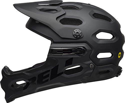 BELL Super 3R MIPS - Casco para Bicicleta, Large, Negro Mate