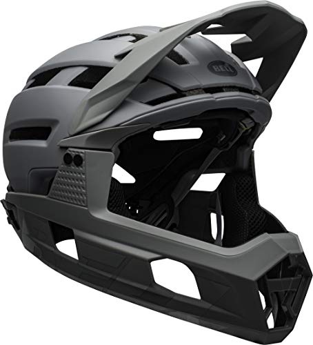 BELL Super Air Casco, Unisex Adulto, Mate/Gloss Grays, 55-59