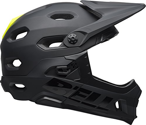 BELL Super DH MIPS Casco de Ciclismo, Unisex Adulto, Negro Mate/Brillante, Medium (55-59 cm)