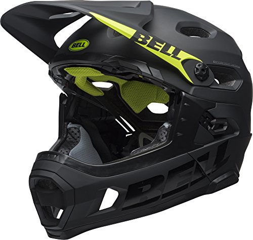 BELL Super DH MIPS Casco de Ciclismo, Unisex Adulto, Negro Mate/Brillante, Small (52-56 cm)