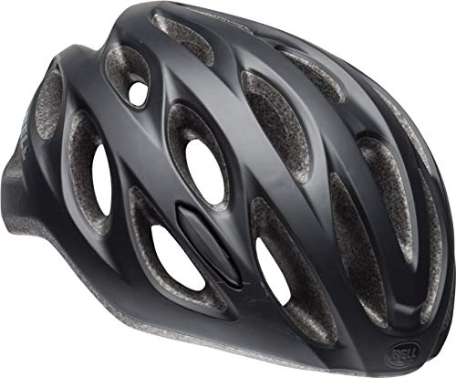 BELL Tracker R Casco de Bicicleta, Unisex Adulto, Color Negro, Talla única