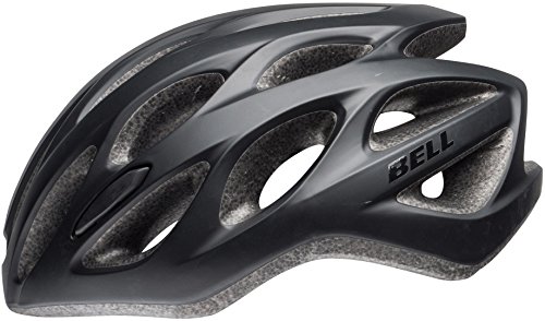 BELL Tracker R Casco de Bicicleta, Unisex Adulto, Color Negro, Talla única