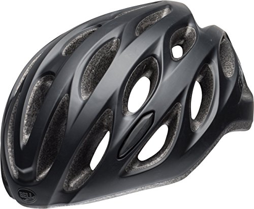 BELL Tracker R Casco de Bicicleta, Unisex Adulto, Color Negro, Talla única