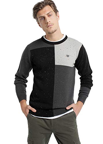 Bendorff - Jersey para Hombre | Jersey Grueso con Cuadros | algodón | Tallaje en Pulgadas | Talla Inch - M