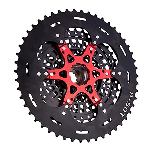 Berrywho Dientes Velocidad De Pedaleo Cassette De La Bici Rueda Libre De Rueda Motriz 12 9-50t Velocidad Compatible Con Xd Negro