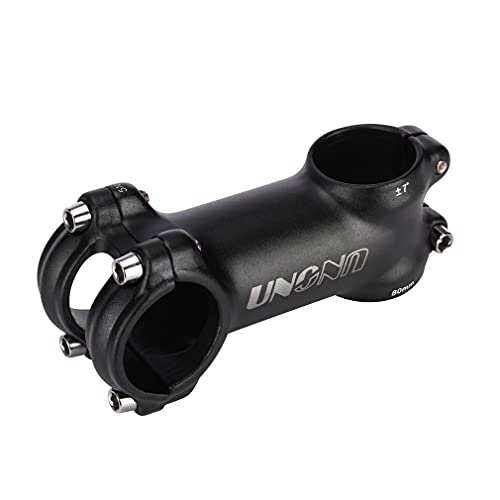 BESNIN vástago de Bicicleta, vástago de MTB 7 Grados 31,8 mm 80 mm Vástago de Manillar de Bicicleta de montaña para Bicicleta, Bicicleta de Carretera, MTB, BMX (31.8*80)
