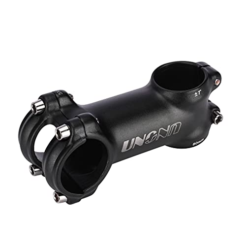 BESNIN vástago de Bicicleta, vástago de MTB 7 Grados 31,8 mm 80 mm Vástago de Manillar de Bicicleta de montaña para Bicicleta, Bicicleta de Carretera, MTB, BMX (31.8*80)