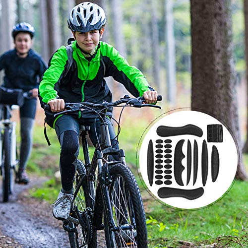 BESPORTBLE Casco Acolchado Kit de Espuma de Repuesto Kit de Almohadillas de Esponja Universal Casco de Seguridad Almohadillas Interiores Accesorios para Bicicleta Motocicleta