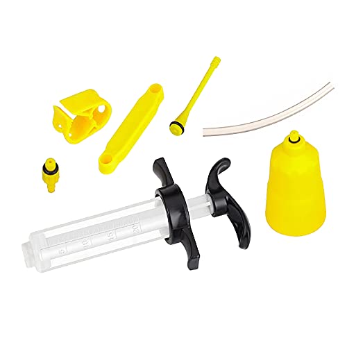 Bestgle Kit Sangrado Frenos Kit de Purga de Frenos de Disco Bicicleta Profesional Freno hidráulico de Disco Aceite Mineral Juego de Servicio de Purga Accesorio de Ciclismo