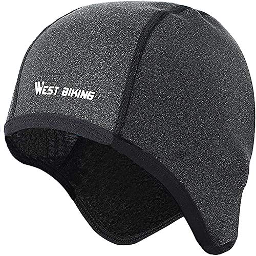 BESTZY Gorro de Ciclismo Gorro Bajo-Casco Forro a Prueba de Viento Ciclismo Gorra, Ciclismo Skull Cap para Bicicleta Ciclo Deportes al Aire Libre para Senderismo Moto Ciclismo